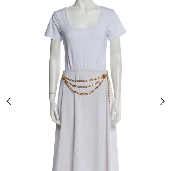 CHANEL Gold Chain Belt 1984
